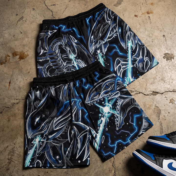 White Lightning Mesh Shorts