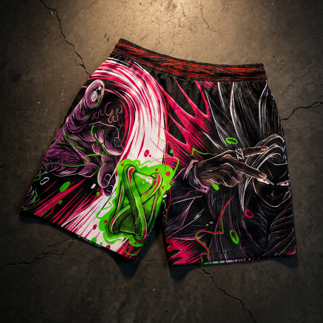 Fallen Ascension Mesh Shorts