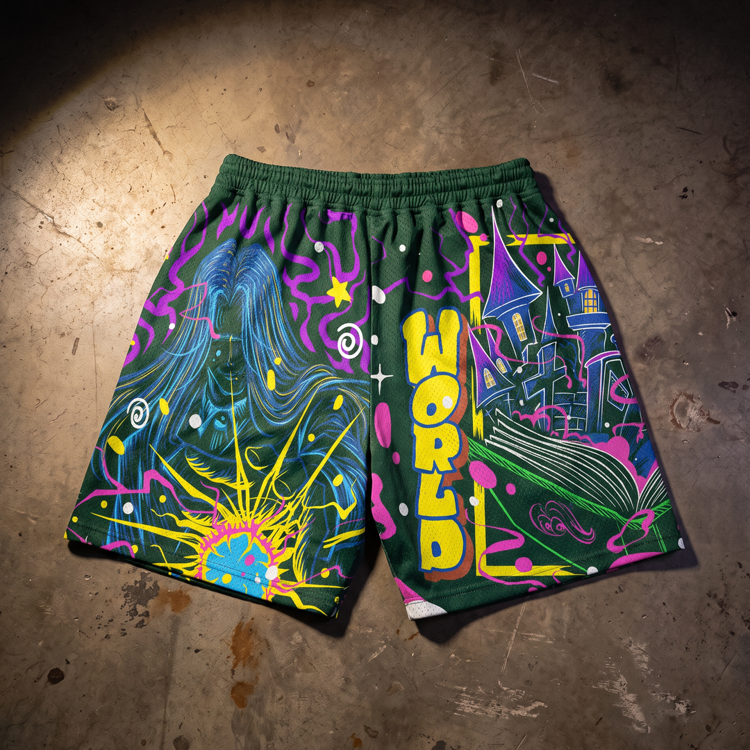 Toon Takeover Mesh Shorts