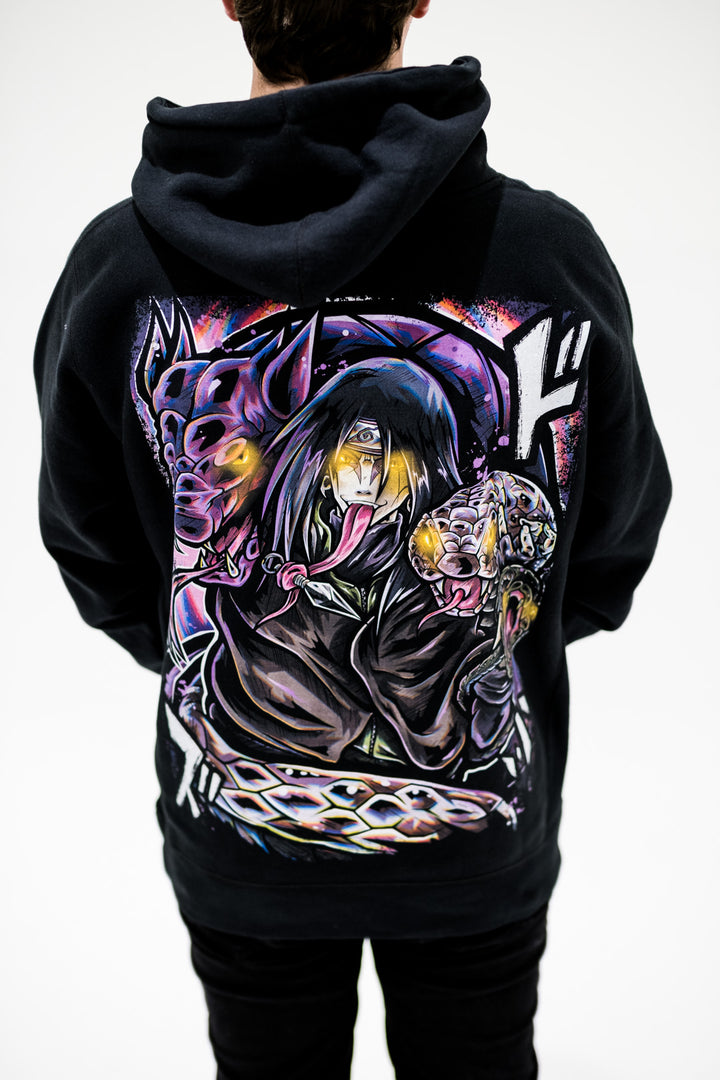 Snake Lord Heavyweight Hoodie - Black