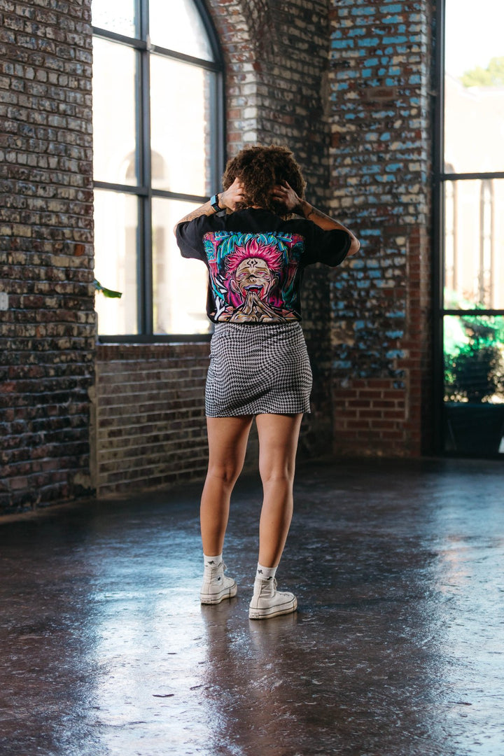 King Of Curses Heavyweight Tee - Black