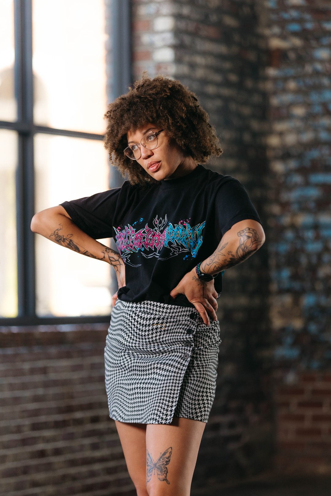 King Of Curses Heavyweight Tee - Black