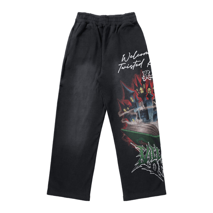 Toon Takeover Heavyweight Baggy Sweatpants - Vintage Black
