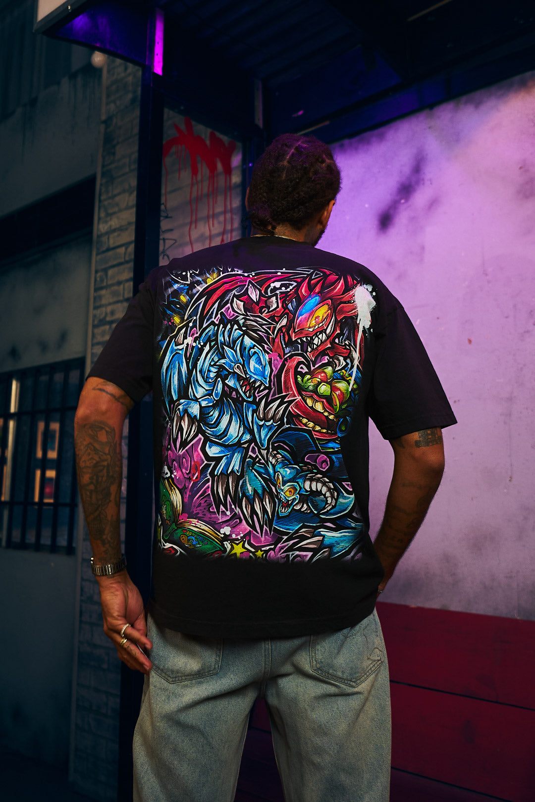 Toon Takeover Heavyweight Tee - Black