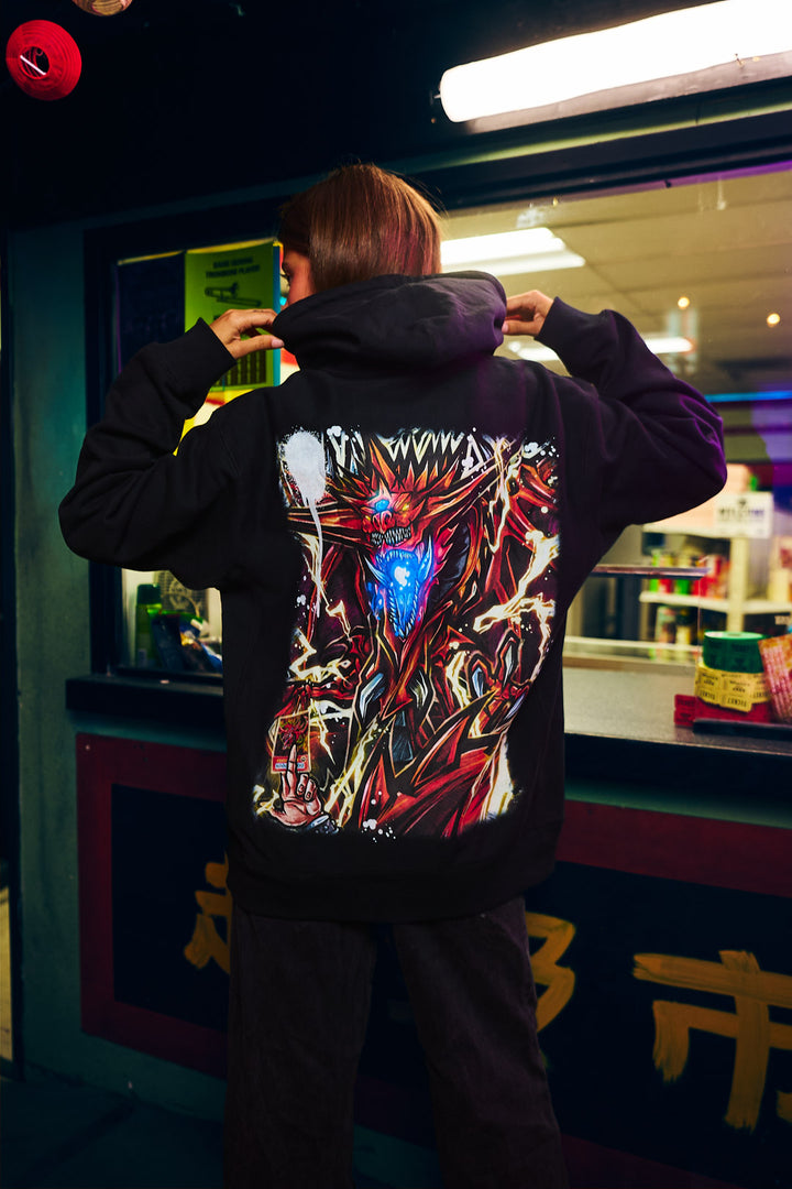 Sky God Heavyweight Hoodie - Black