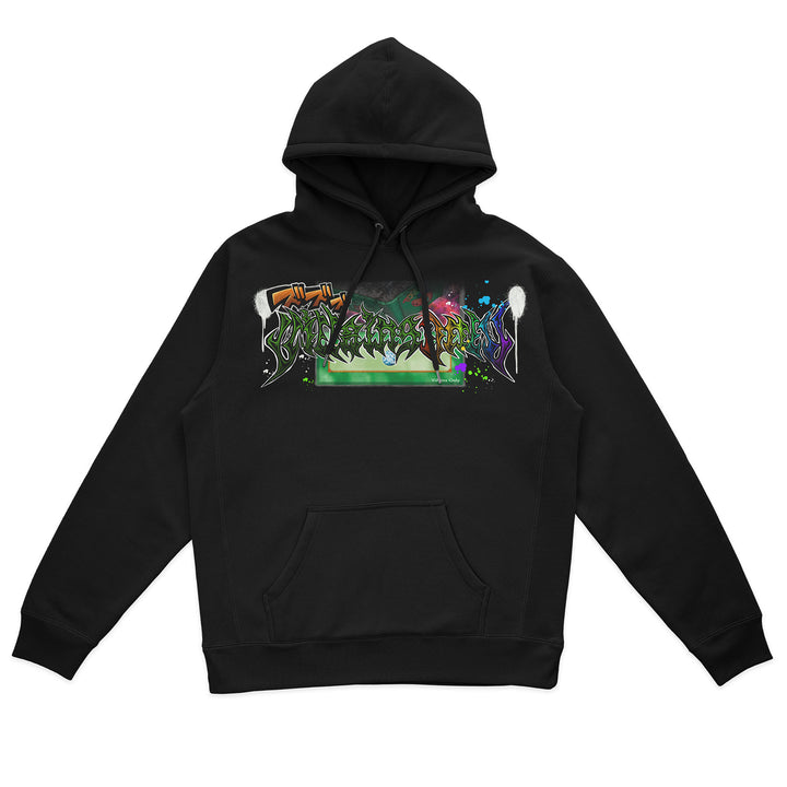 Toon Takeover Heavyweight Hoodie - Black