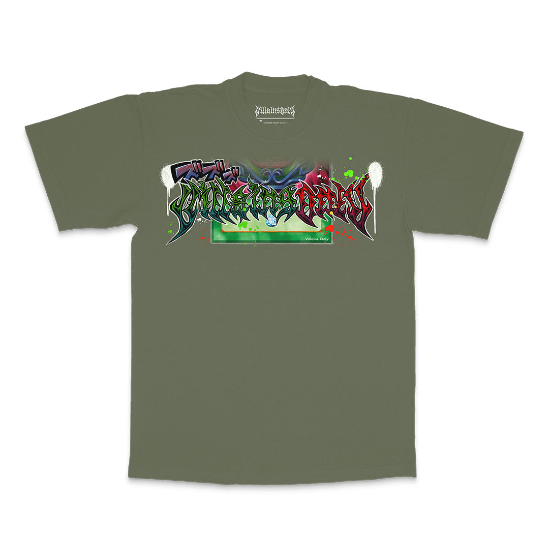Draw Two Heavyweight Tee - Army