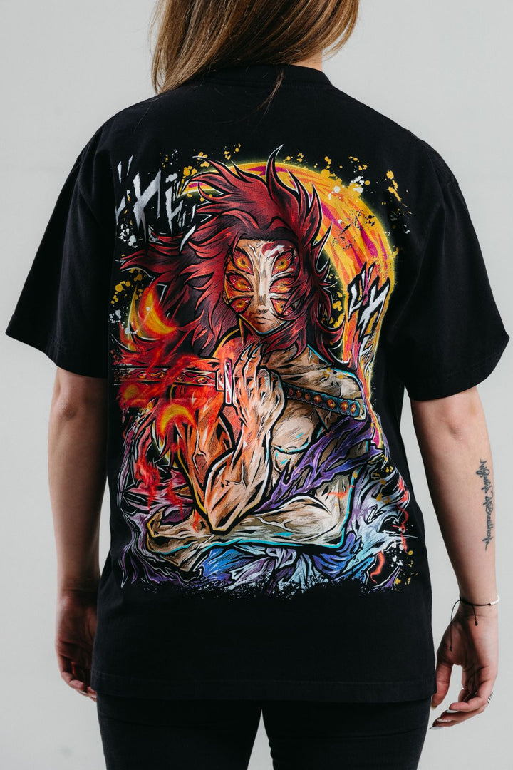 Upper Moon 1 Heavyweight Tee - Black