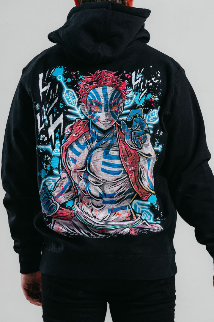 Upper Moon 3 Heavyweight Hoodie - Black