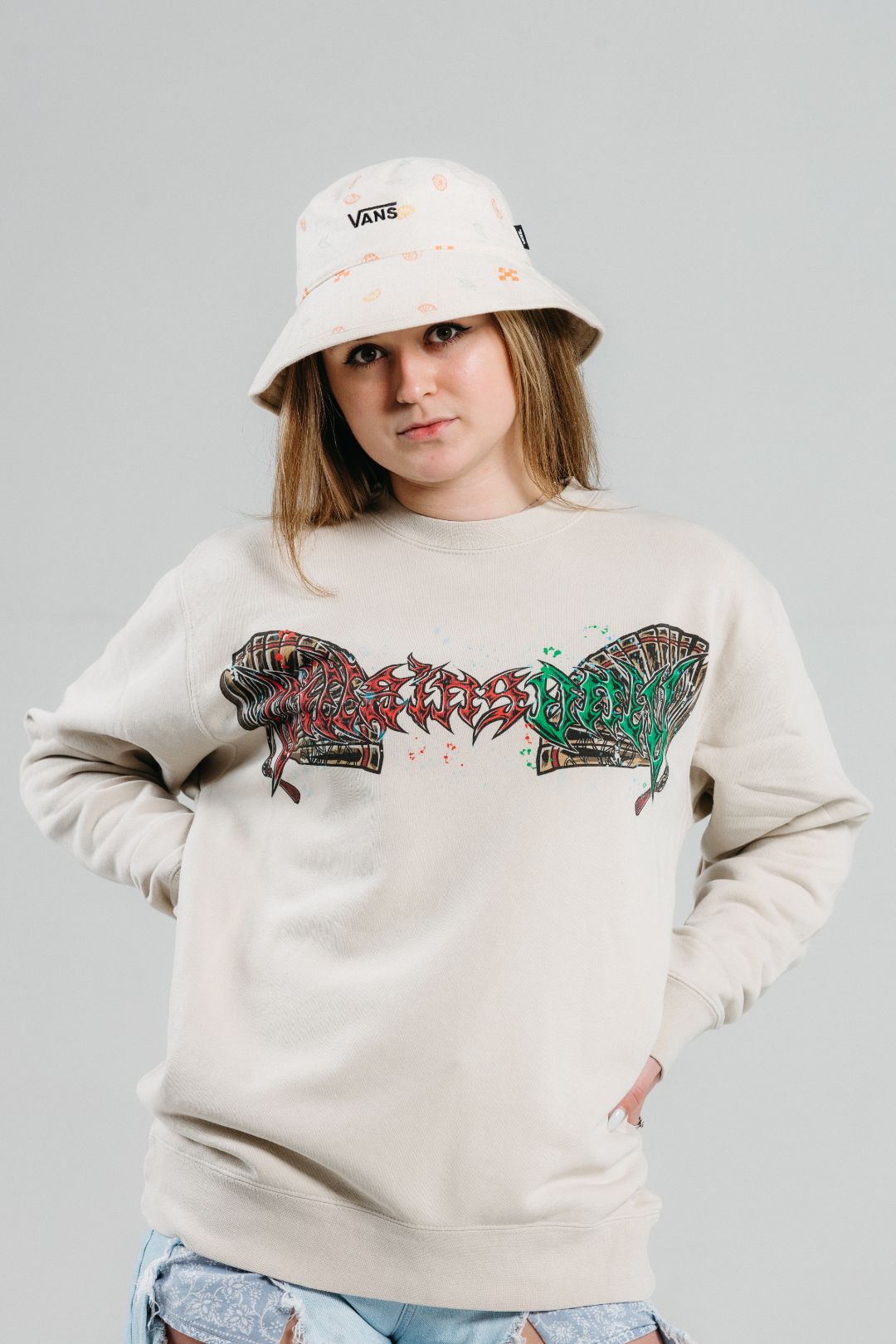Upper Moon 2 Crewneck - Pigment Ivory