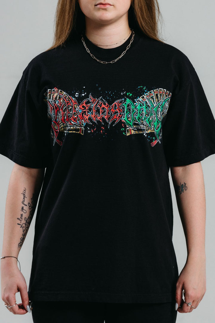 Upper Moon 2 Heavyweight Tee - Black