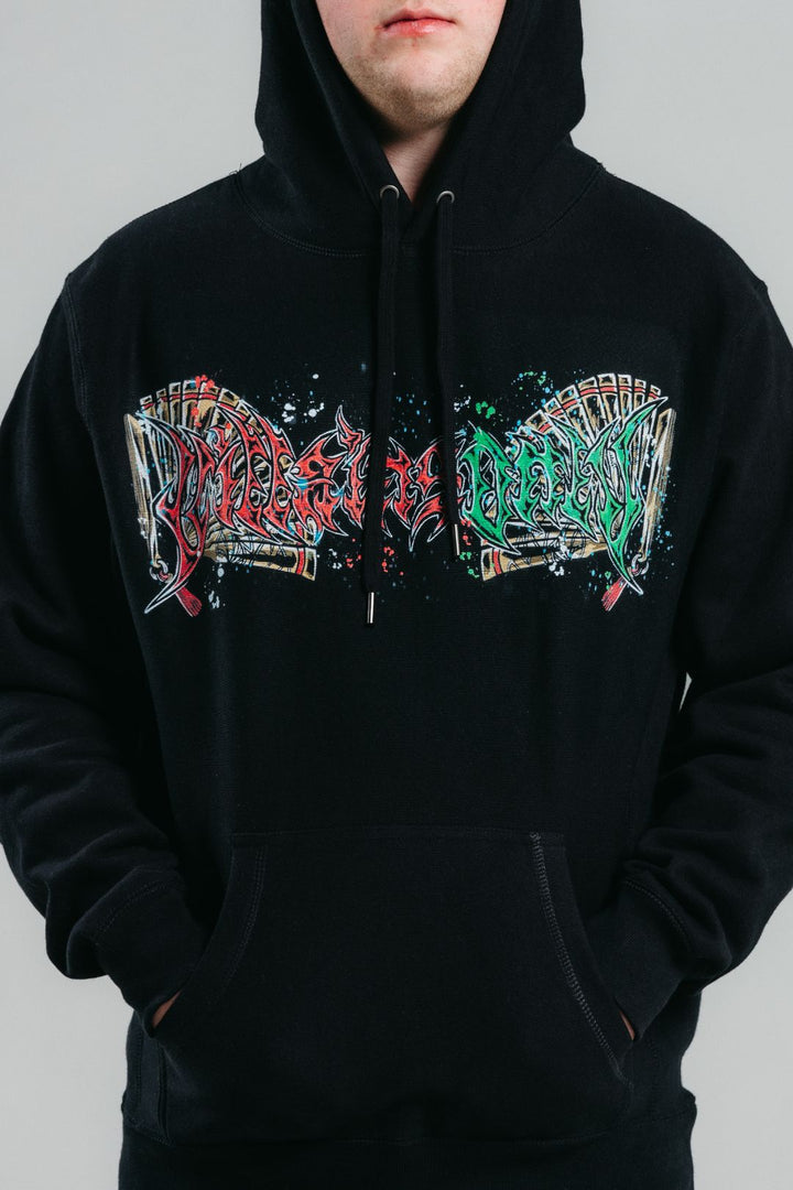 Upper Moon 2 Heavyweight Hoodie - Black