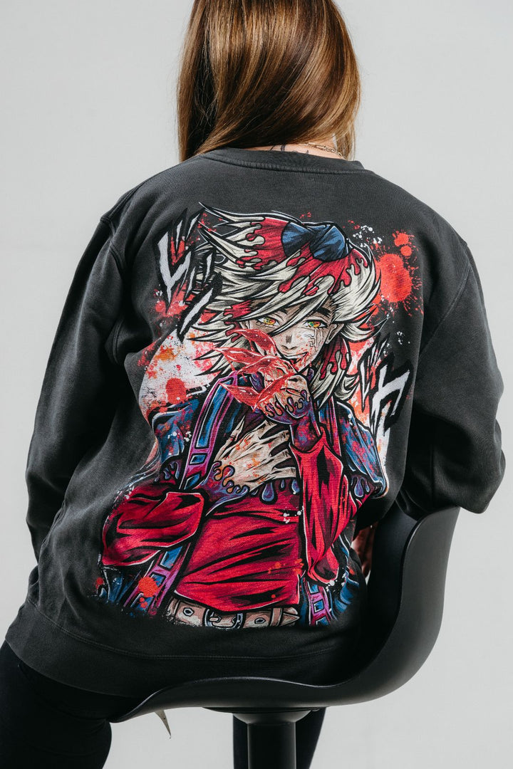 Upper Moon 2 Crewneck - Pigment Black