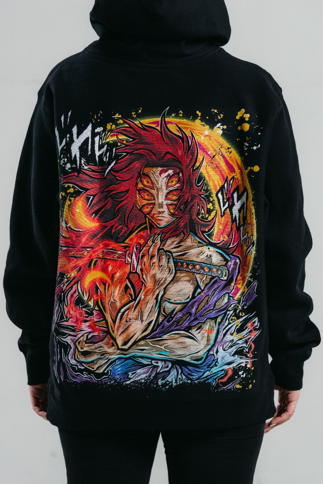 Upper Moon 1 Heavyweight Hoodie - Black