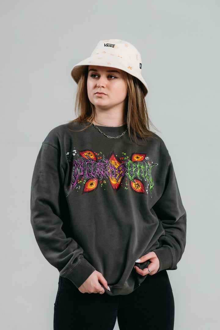 Upper Moon 1 Crewneck - Pigment Black