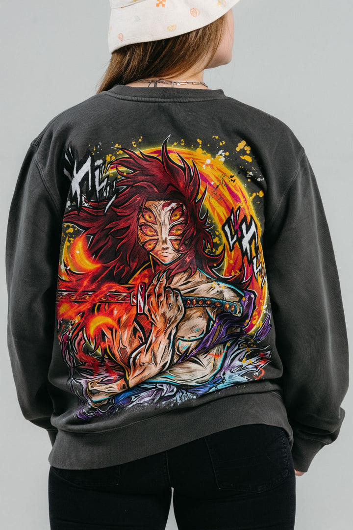 Upper Moon 1 Crewneck - Pigment Black